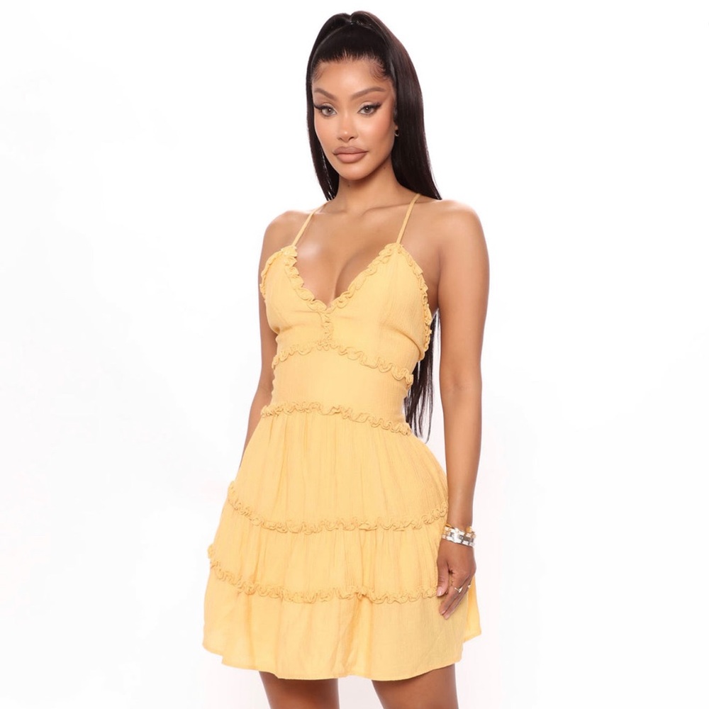 Flowy Mini Dress (Fashion Nova)